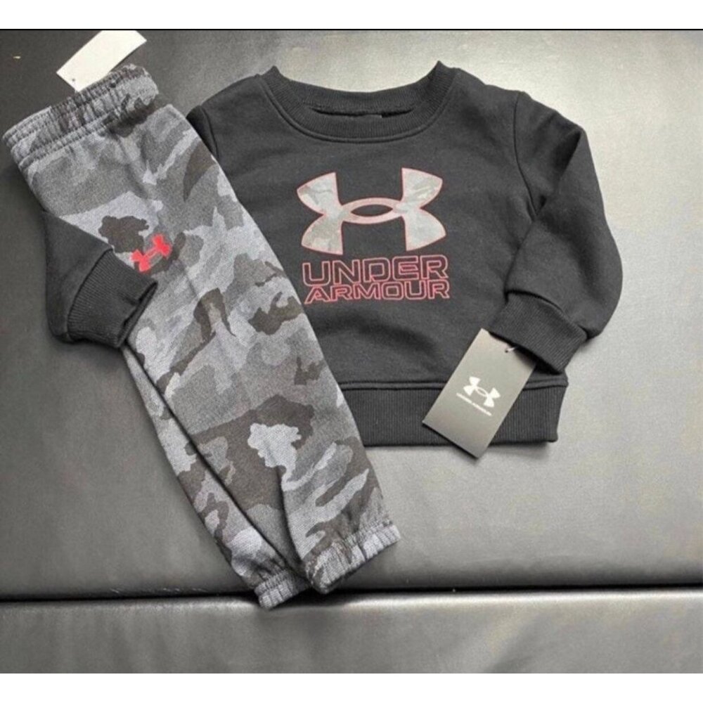 NWT Under Armour jogger Sweats set baby boys size 18M